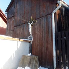 Cross in Kozohorská Street opposite the bridge to the summer cinema