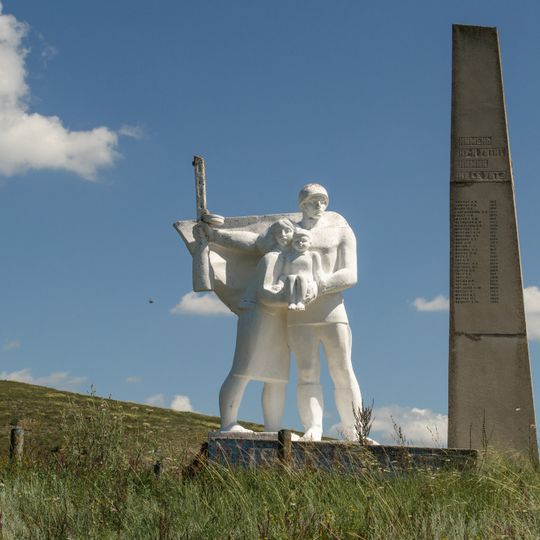 World War II memorial in Fetești, Edineț