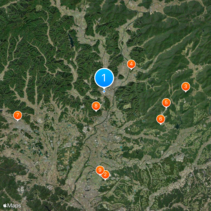 Hyōgo Prefectural Nishiwaki Technical High School Map