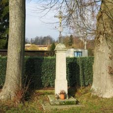 Kříž v Tyršově ulici v Dolní Poustevně