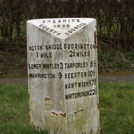 Milepost, N of Merebank