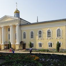 Трапезный корпус с церковью Вознесения Господня (Задонск)