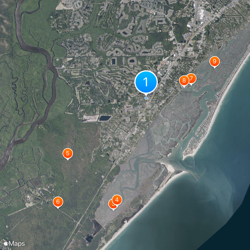 Murrells Inlet Map