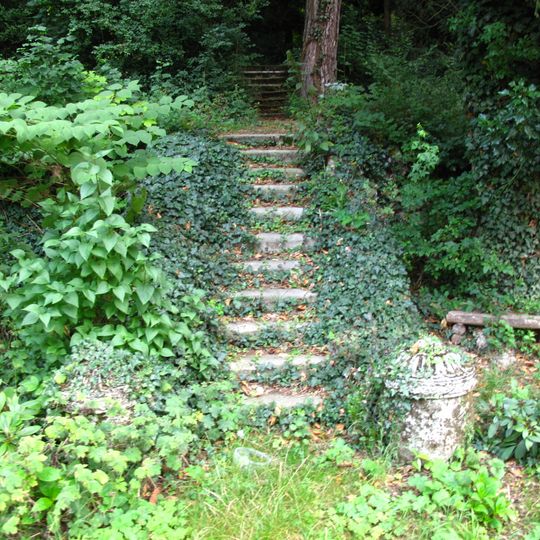 Ehemaliger Mack'sche Landschaftsgarten, Gartenbaudenkmale