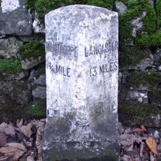 Milestone Approximately 150 Meters North North West Of Junction With Paradise Lane North Of Beetham