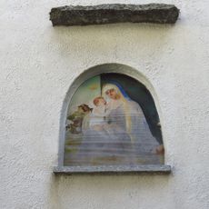 Mural, obra de arte, iglesia de culto católico
