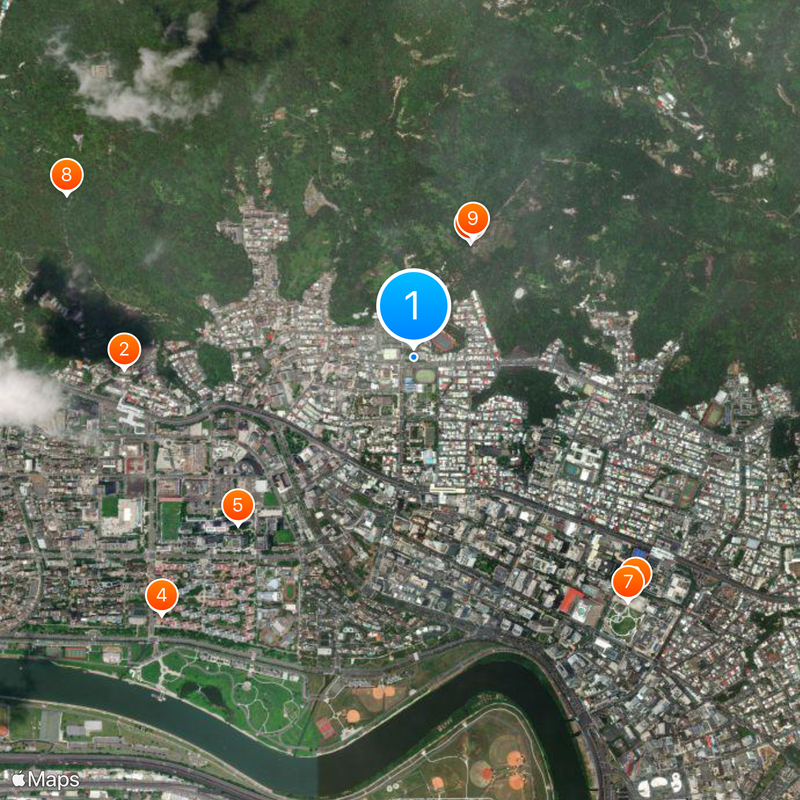 Takming University of Science and Technology Map