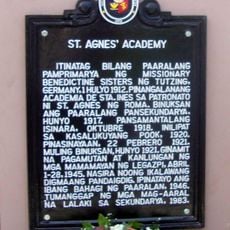 St. Agnes Academy historical marker