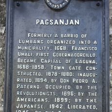 Pagsanjan historical marker