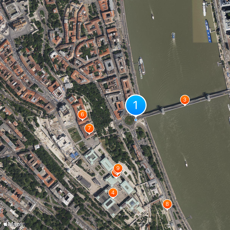 Budapest Metro Map