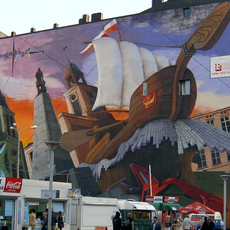 Mural, 152 Piotrkowska Street