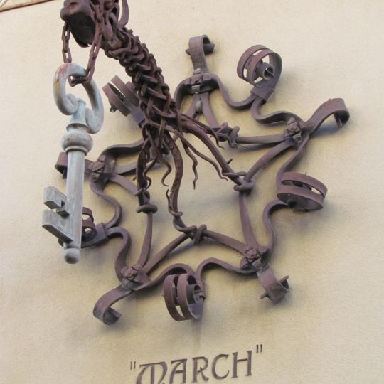 Drac de ferro forjat