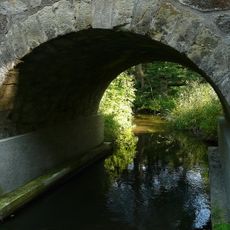 Železniční most přes Bělou ve východní části NPP Klokočka