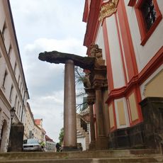 Sloup na Jezuitských schodech v Litoměřicích