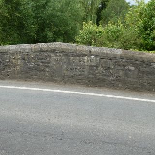 Mill Stream Bridge On A366, About 40 Metres South Of River Frome Bridge