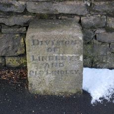 Boundary Stone Outside Peat Ponds Farm