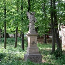 Statue of Guardian angel in Němčice nad Hanou