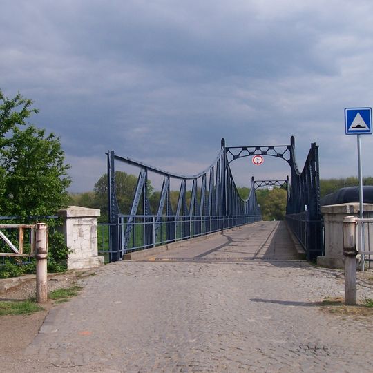 Bridge over the Morava in Kostelany nad Moravou