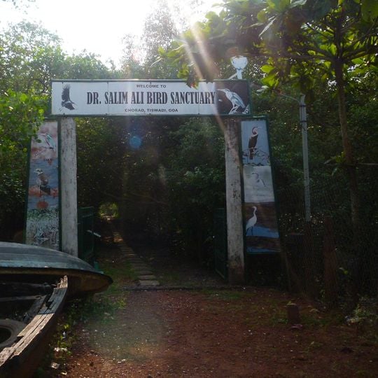 Salim Ali Bird Sanctuary.