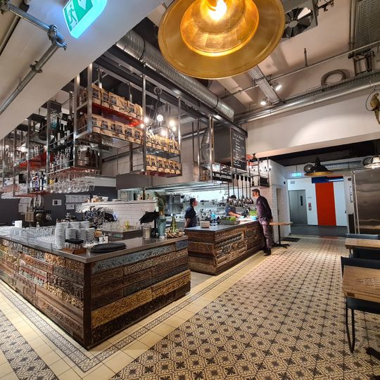 Die Küche im Kraftwerk