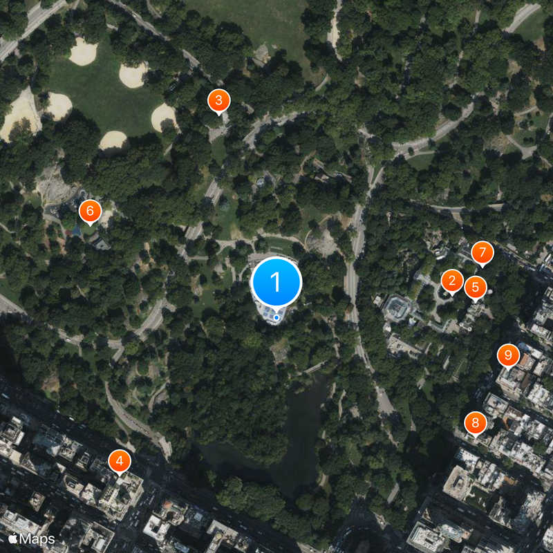 Patinoire Wollman Carte