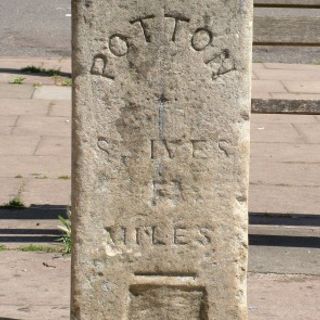 Milestone, Approximately 10 Metres East Of Centre Of Square