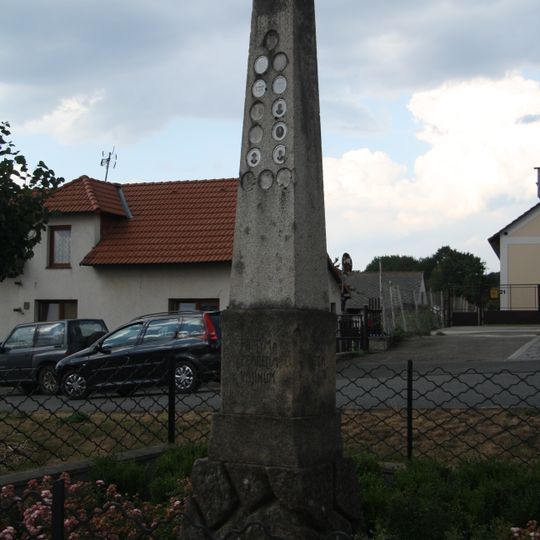 Památník obětem 1. sv. války v Kamenné Lhotě