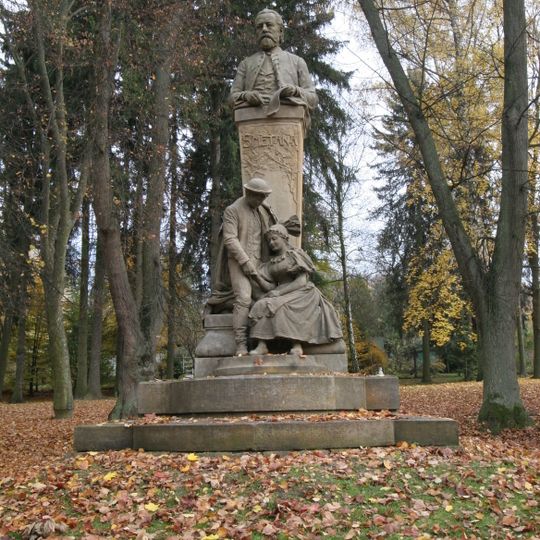Monument to Bedřich Smetana in Hořice
