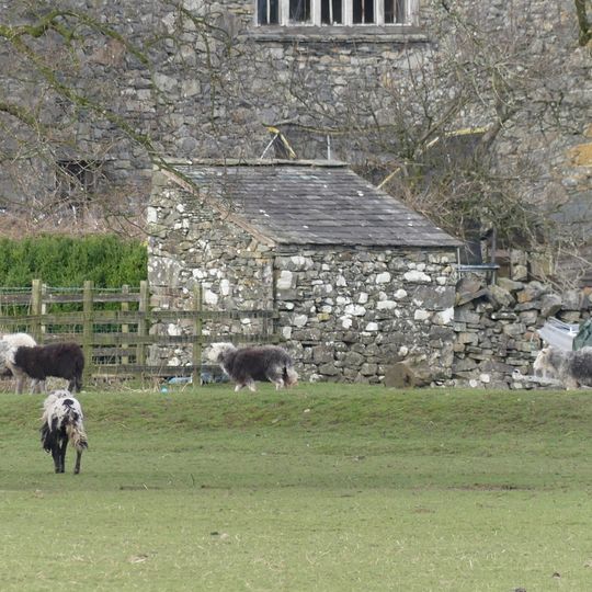 Privy approximately 13 metres to south of Coniston Hall, Coniston