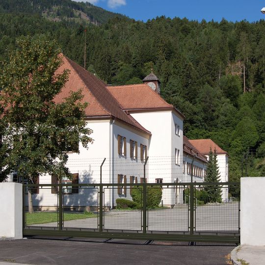 Haspingerkaserne: Büro-, Mannschafts- und Wirtschaftsgebäude