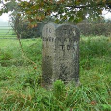 Direction Post At Centre Of Five Crossroads