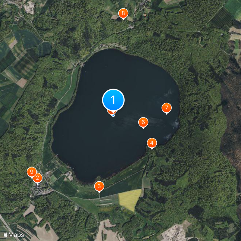 Laacher See Map