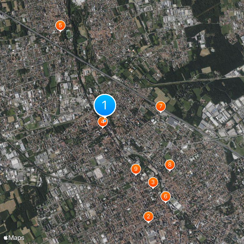 Università Carlo Cattaneo Mappa