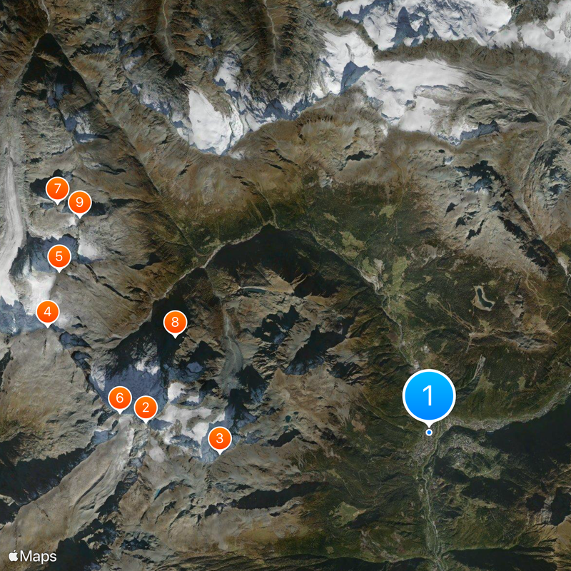 Chiesa in Valmalenco Map
