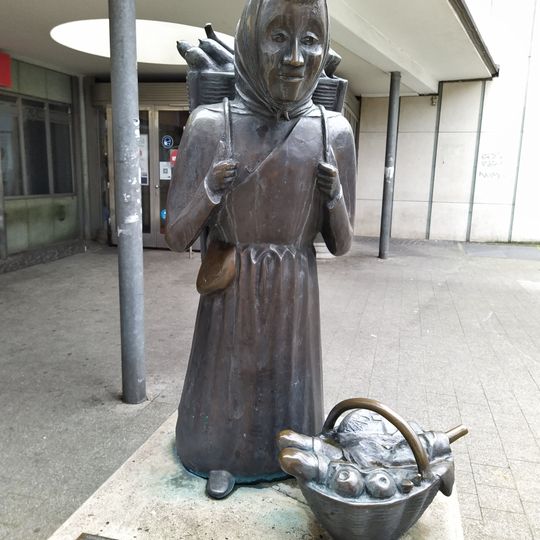 Marktfrau Karoline Duhnsen