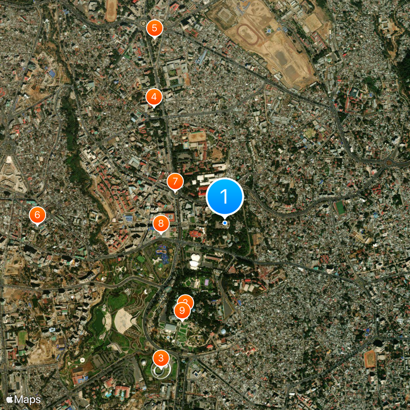 Holy Trinity Cathedral Map