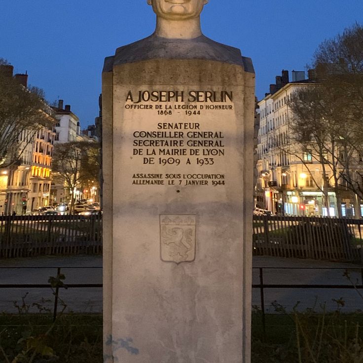 Bust of Joseph Serlin
