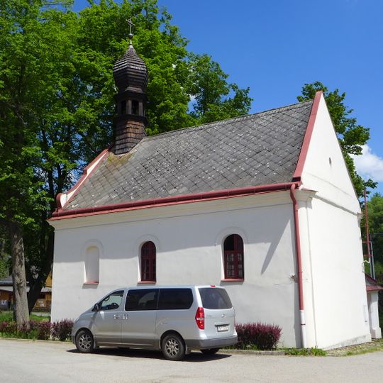 Chapel of Saint Wenceslaus in Hybrálec