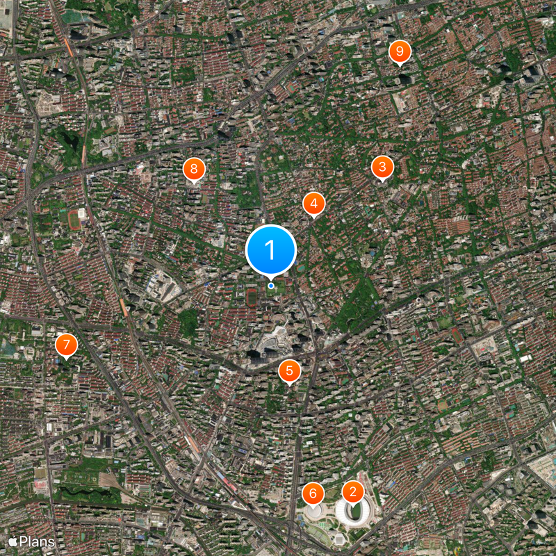 Shanghai Jiao Tong University Map