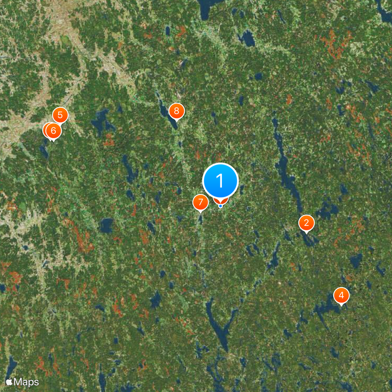 Veljekset Keskinen Map