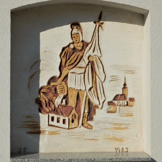 Sgrafitto Hl. Florian