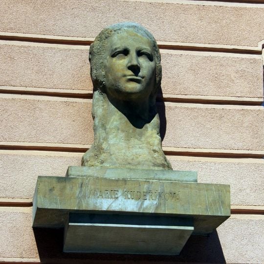 Bust of Marie Kudeříková in Olomouc