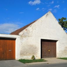 Ortsbefestigung mit Scheune