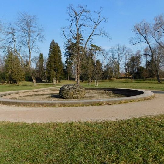 Fontána ve Starém parku