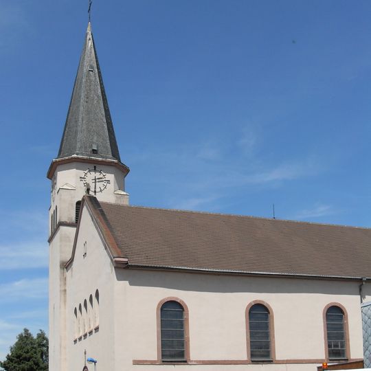 Kirche Johannes der Täufer, Biesheim