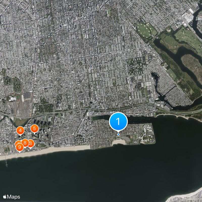 Manhattan Beach Map