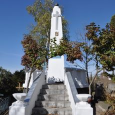 Memorial sign to fighters for freedom of Ukraine, Chortkiv
