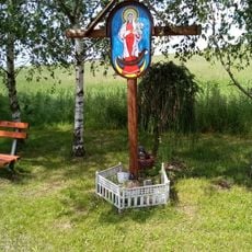 Kříž v Klokočné u hřbitova