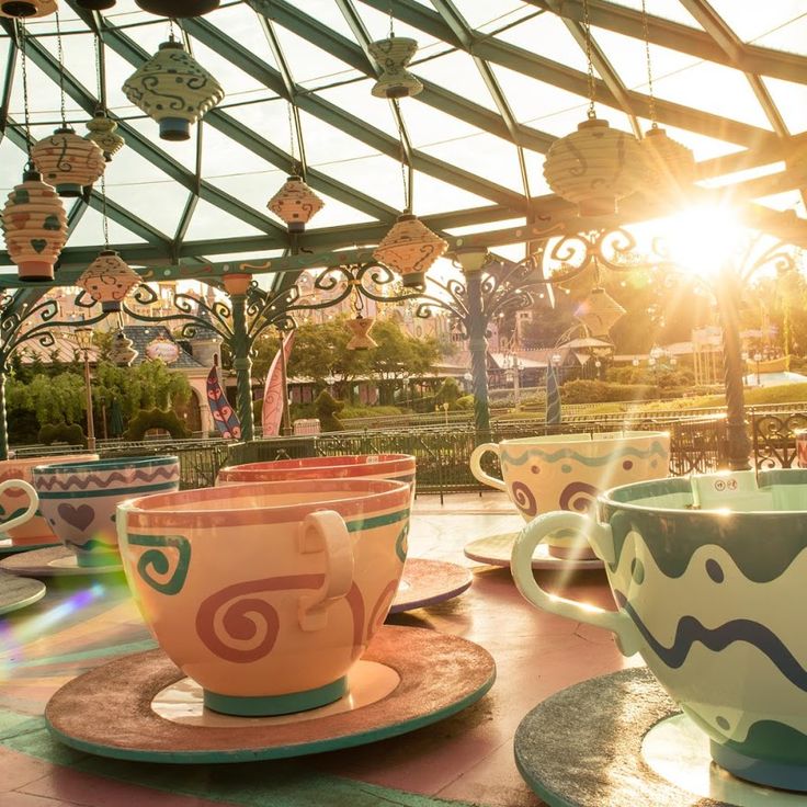 Mad Hatter's Tea Cups
