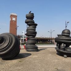 Beeld van Cragg in Nijmegen